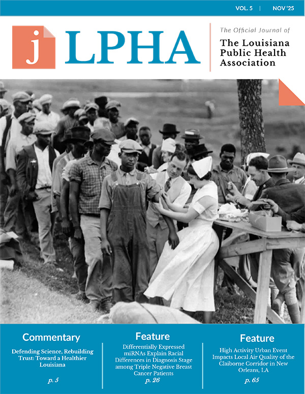 jLPHA Volume 5, Issue 2